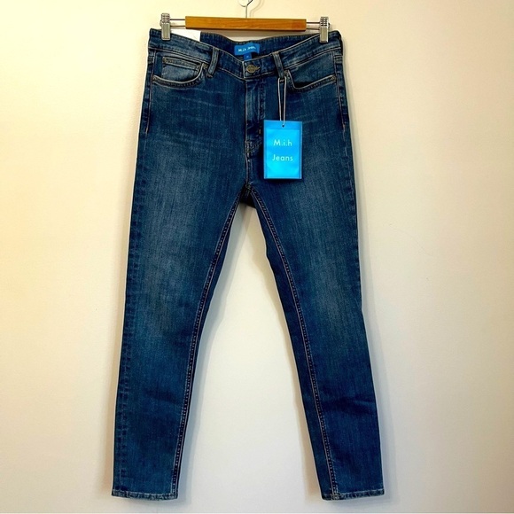 M.i.h Denim - Anthropologie M.i.h Jeans High Rise Skinny Bridget Jean Ankle Denim Size 31 NWT
